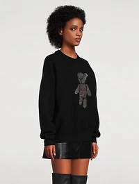 Crystal Beiress Wool Sweater