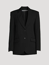 Boxy Wool Blazer