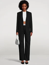 Boxy Wool Blazer