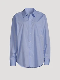 Boyfriend Poplin Shirt