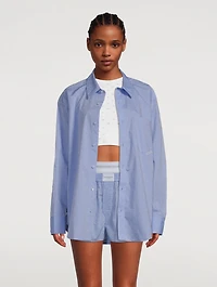 Boyfriend Poplin Shirt