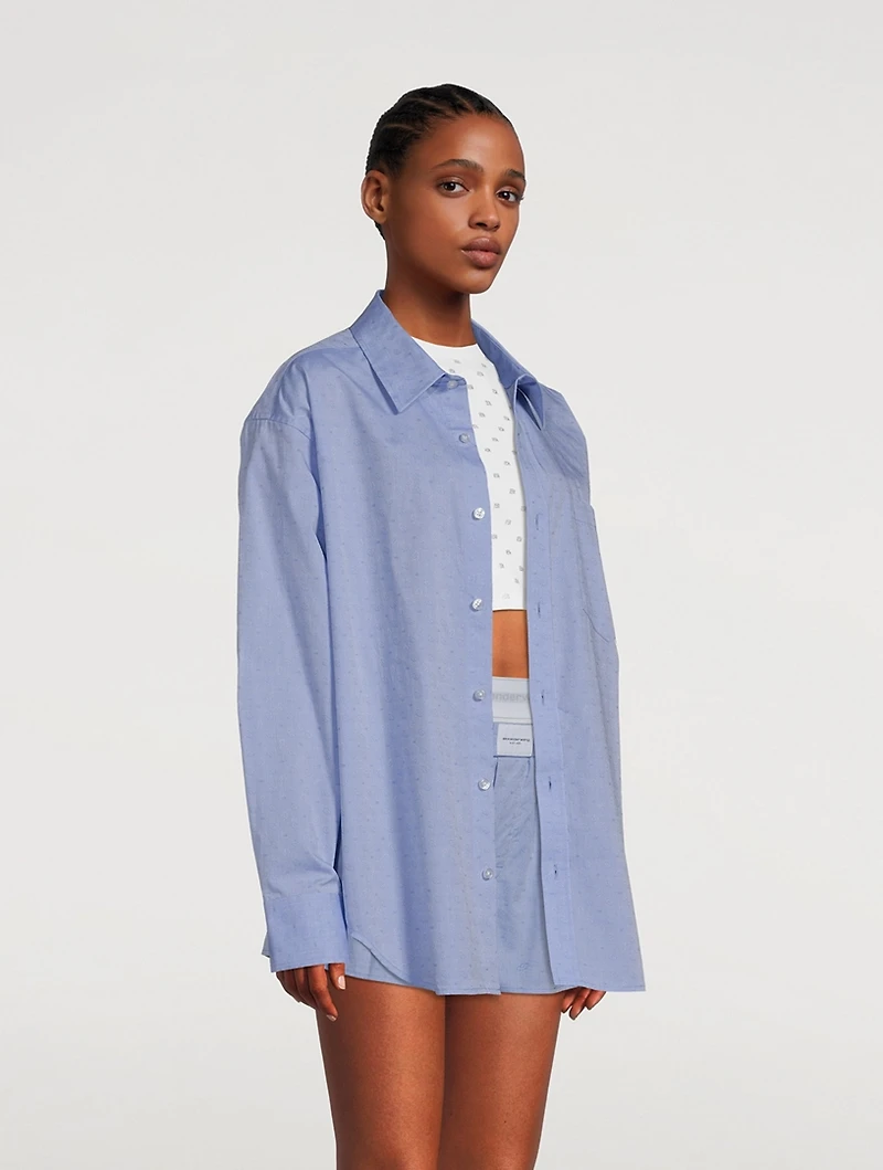 Boyfriend Poplin Shirt