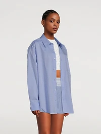 Boyfriend Poplin Shirt