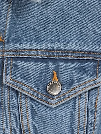 Shrunken Denim Trucker Jacket