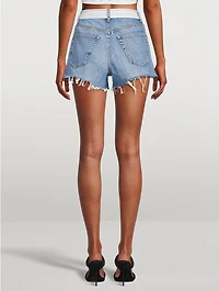 Bite Logo-Band Denim Shorts