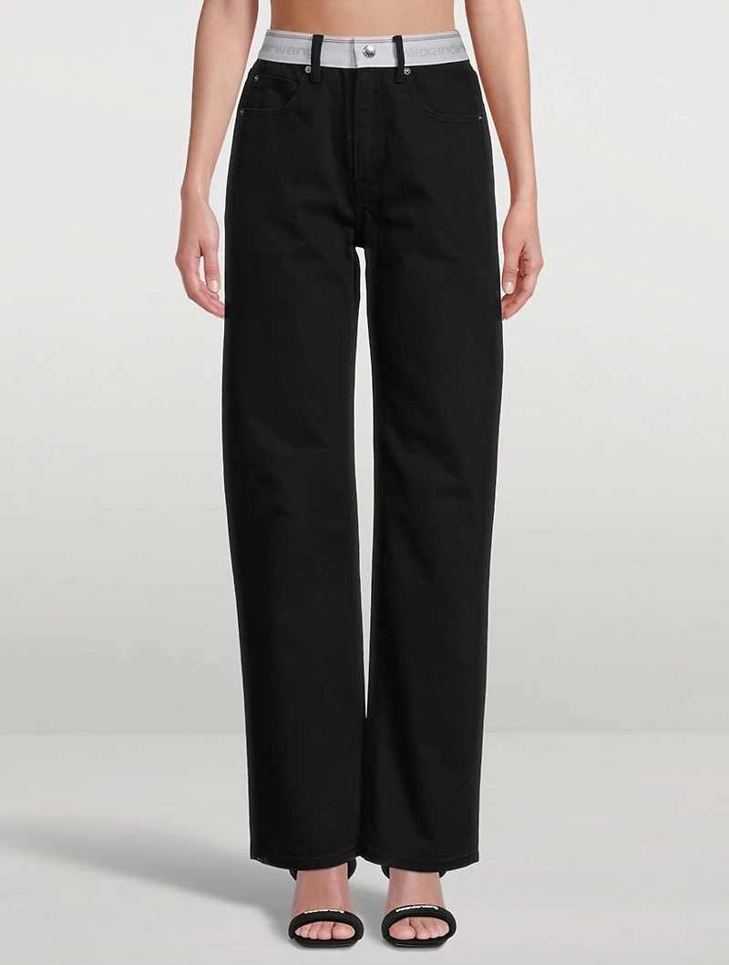 Straight-Leg Jeans