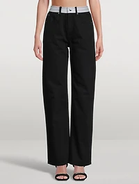 Straight-Leg Jeans