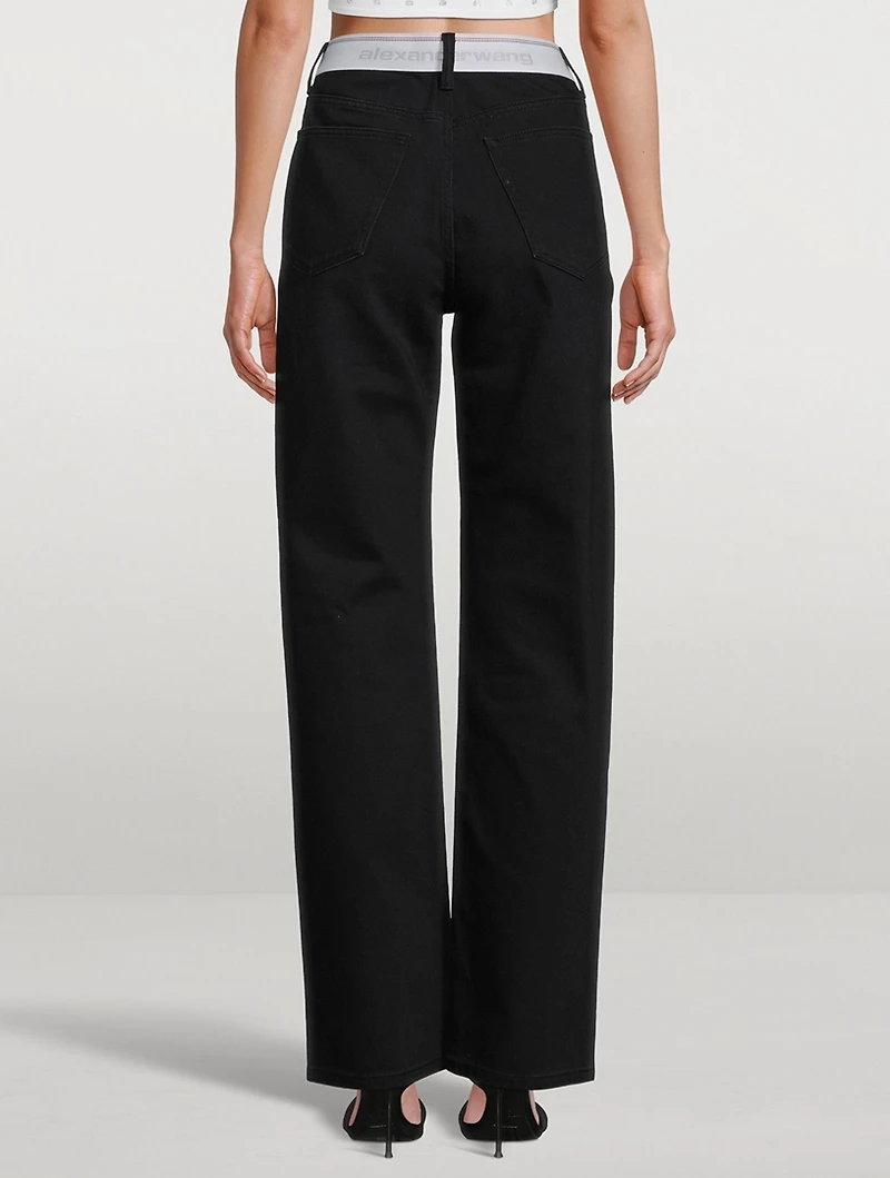 Straight-Leg Jeans