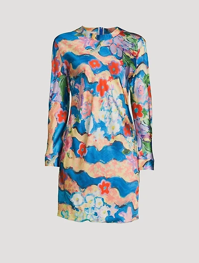 Printed Mini Dress