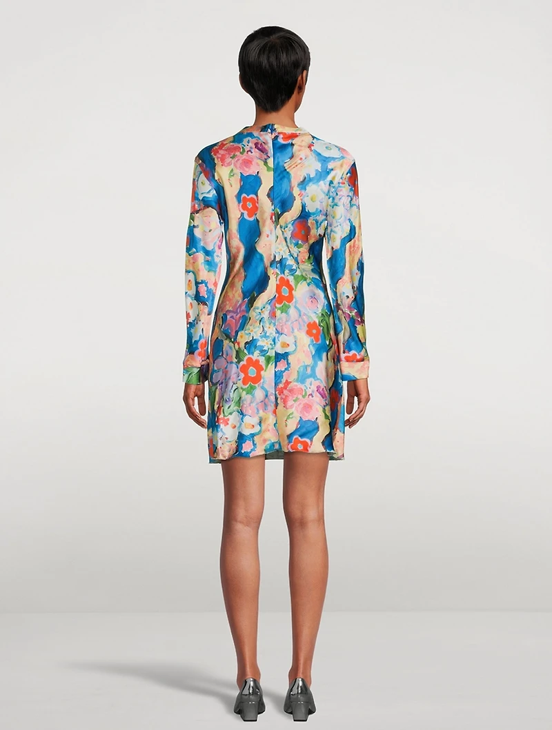Printed Mini Dress