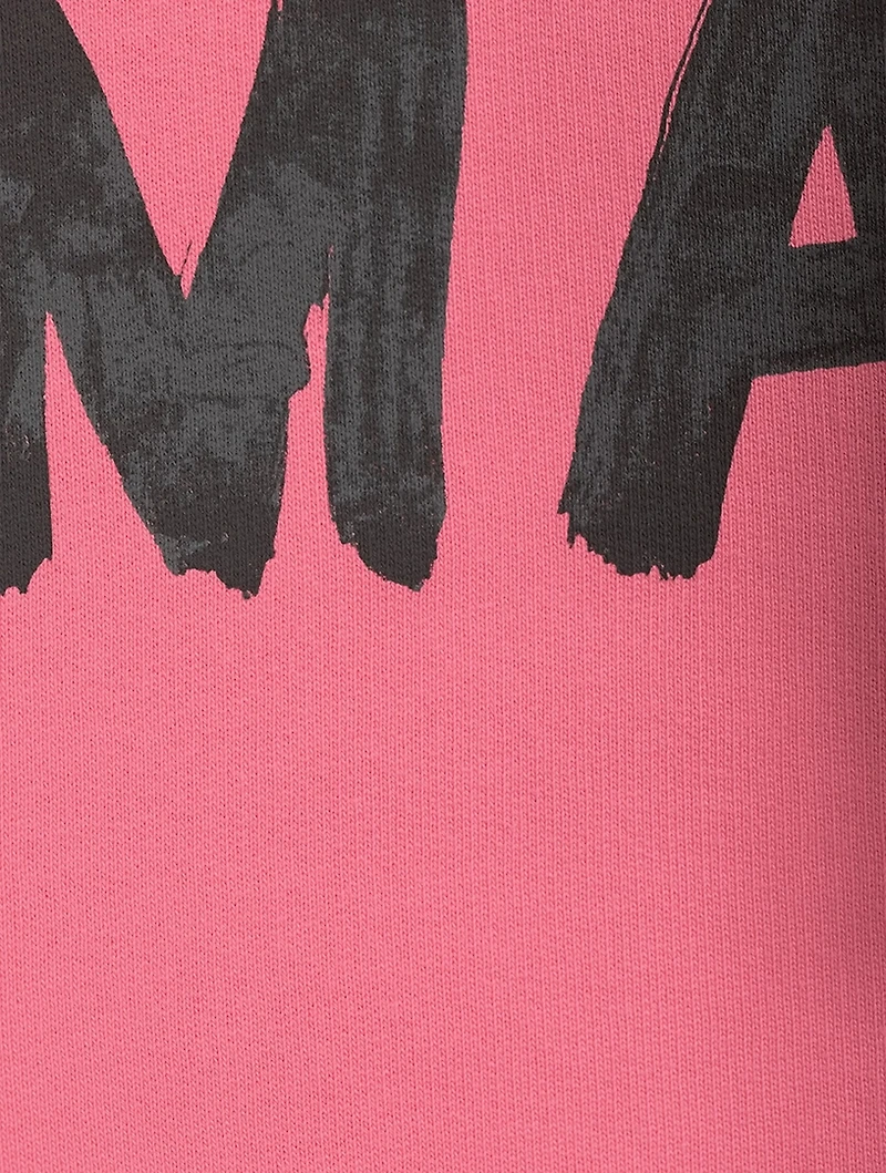 Cropped Logo Hoodie