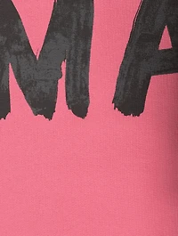 Cropped Logo Hoodie