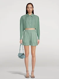 Boxer Shorts Pinstripe Print