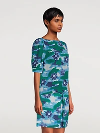 Balloon Sleeve Top Floral Print