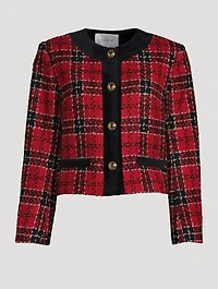 Checked Manhattan Tweed Jacket