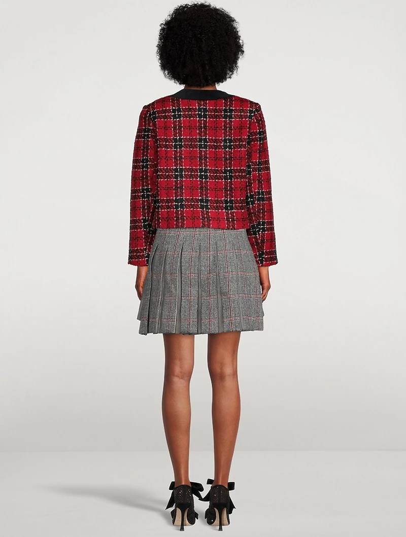 Checked Manhattan Tweed Jacket