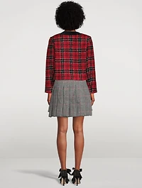 Checked Manhattan Tweed Jacket