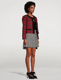 Checked Manhattan Tweed Jacket