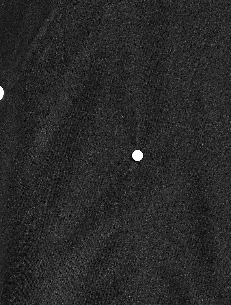 Puffer Jacket With Pearl Details