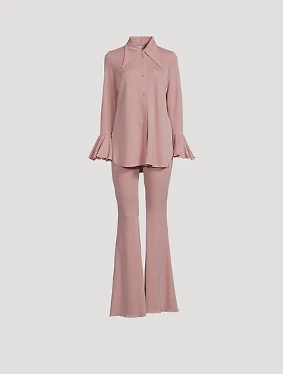 Lurex Lounge Suit With Pants