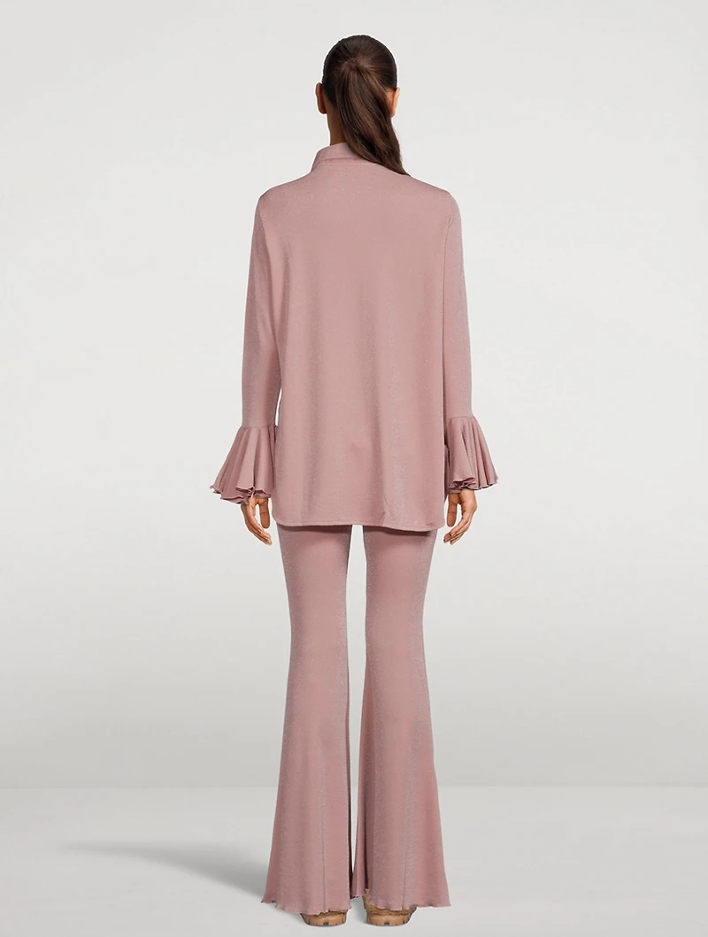 Lurex Lounge Suit With Pants