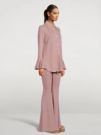 Lurex Lounge Suit With Pants