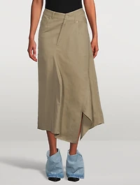 Deconstructed Midi Skirt