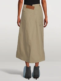 Deconstructed Midi Skirt