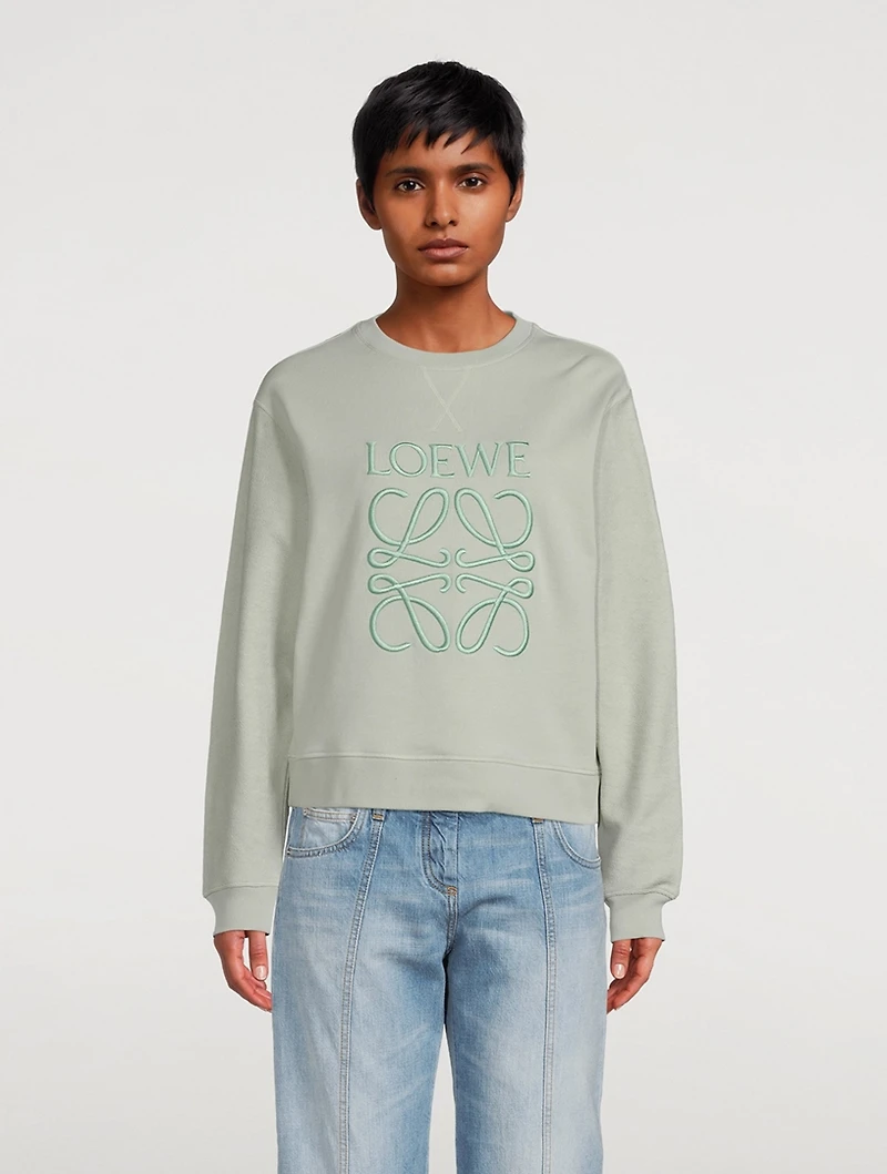 Anangram Embroidered Sweatshirt