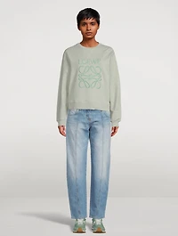 Anangram Embroidered Sweatshirt