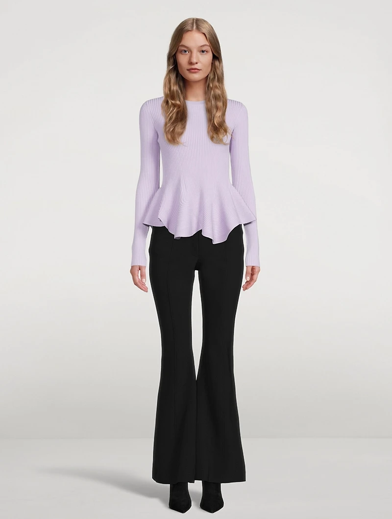 Bi-Stretch Crepe Trousers