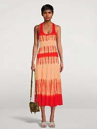 Tie-Dye Knit Dress