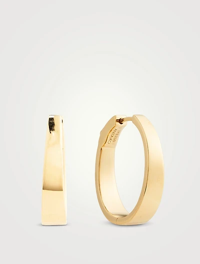 Meryl 18K Gold Hoop Earrings