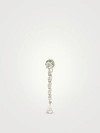 Olivia 18K White Gold Diamond Earring