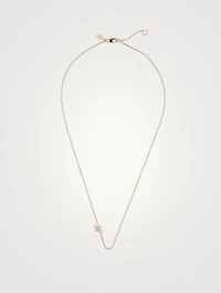 Love Letter 14K Gold Scorpio Pavé Zodiac Necklace With Diamonds