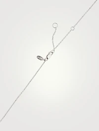 Love Letter 14K Gold Aries Pavé Zodiac Necklace With Diamonds
