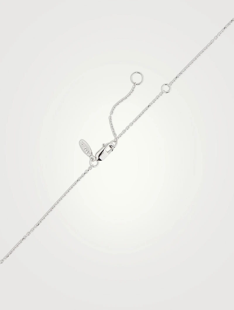 Love Letter 14K Gold Gemini Pavé Zodiac Necklace With Diamonds
