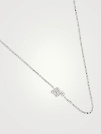 Love Letter 14K Gold Scorpio Pavé Zodiac Necklace With Diamonds