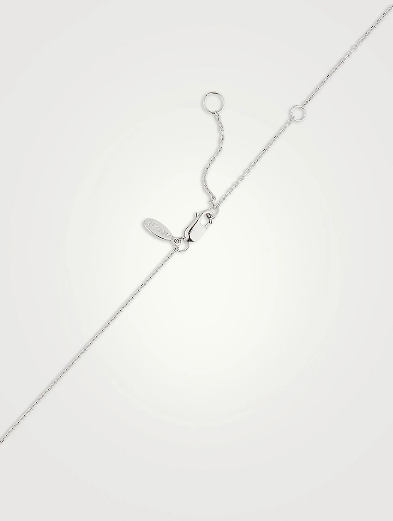 Love Letter 14K Gold Scorpio Pavé Zodiac Necklace With Diamonds