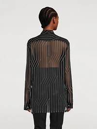 Larry Silk Chiffon Shirt