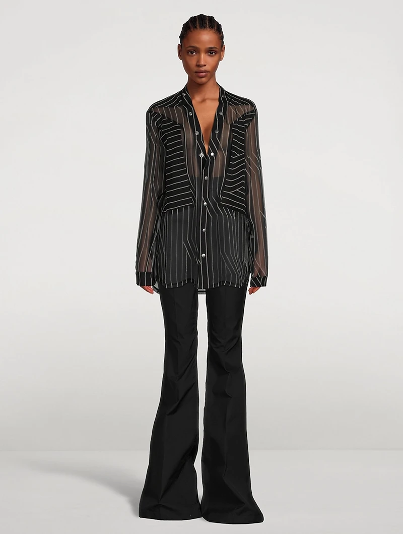 Larry Silk Chiffon Shirt