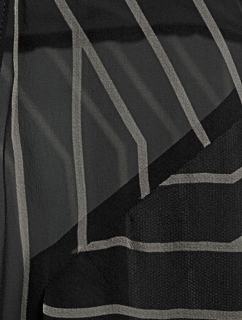 Larry Silk Chiffon Shirt