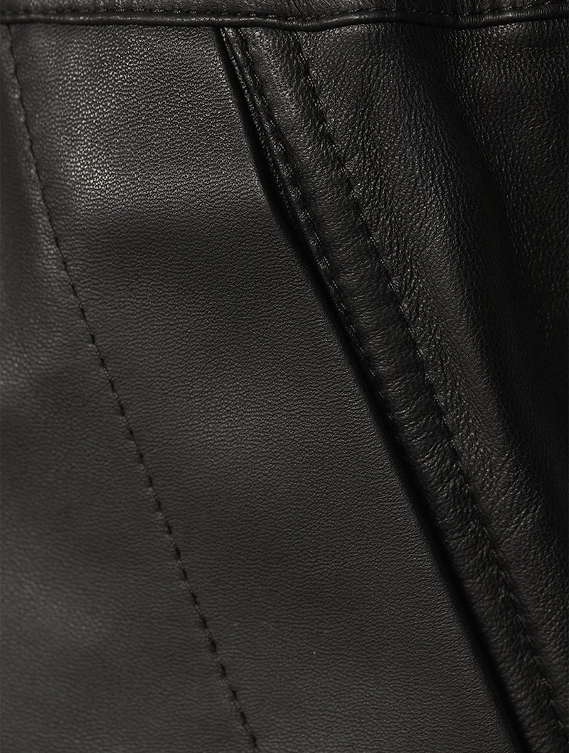 Leather Shorts