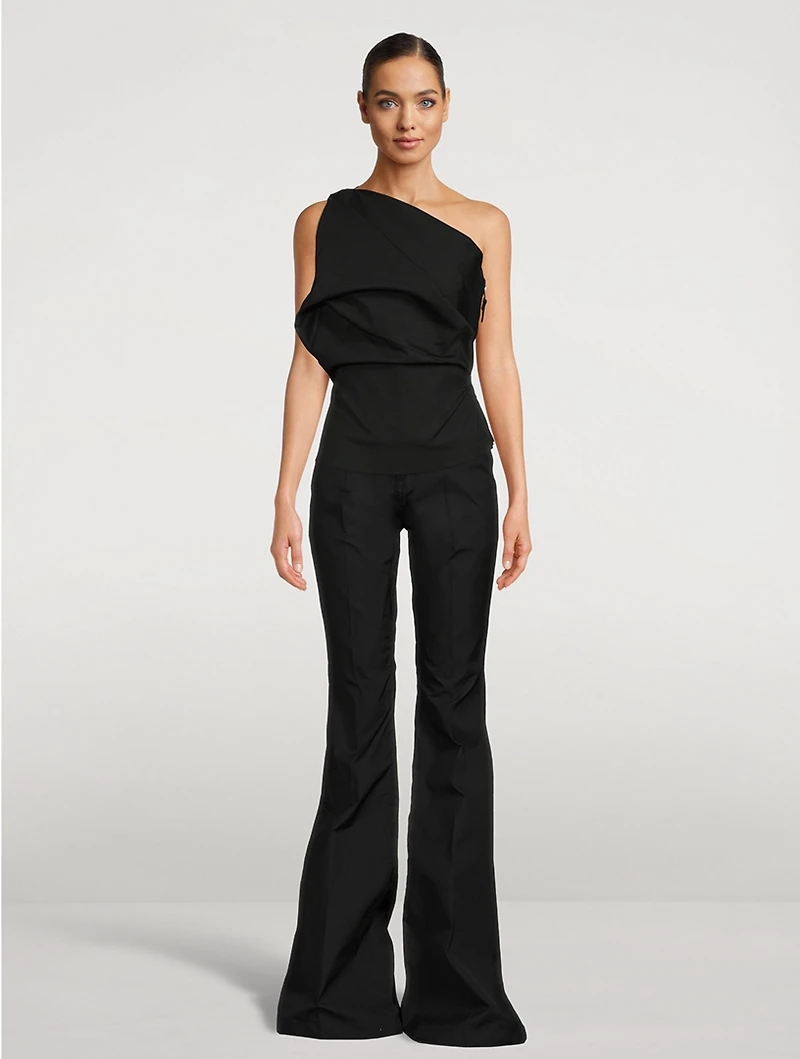 Bolan High-Waisted Bootcut Jeans