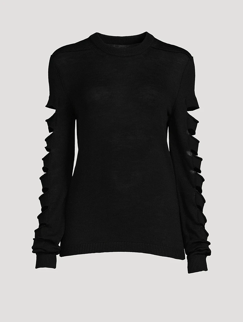 Spartan Biker Wool And Cotton Top