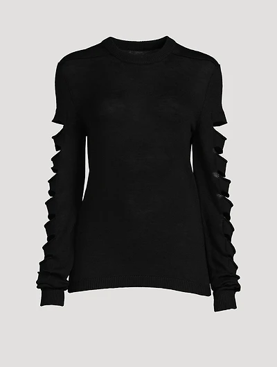 Spartan Biker Wool And Cotton Top