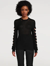 Spartan Biker Wool And Cotton Top