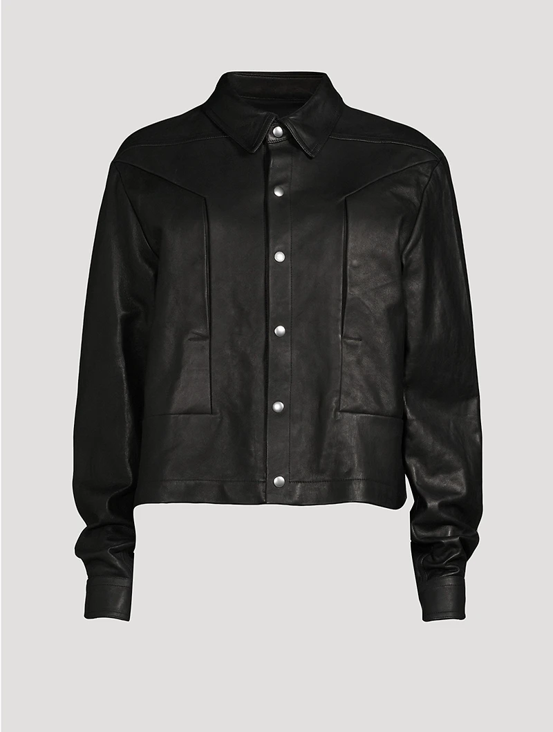 Alice Strobe Leather Shirt