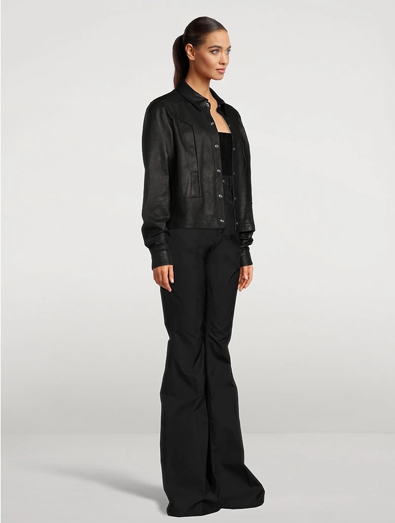 Alice Strobe Leather Shirt