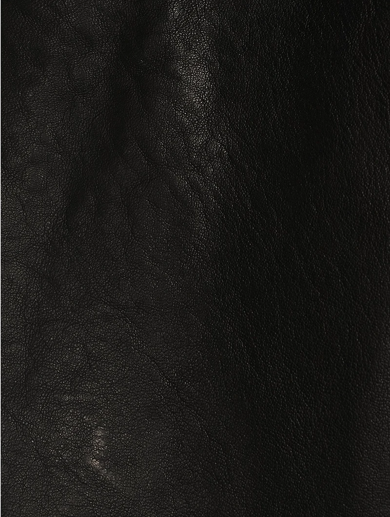 Alice Strobe Leather Shirt